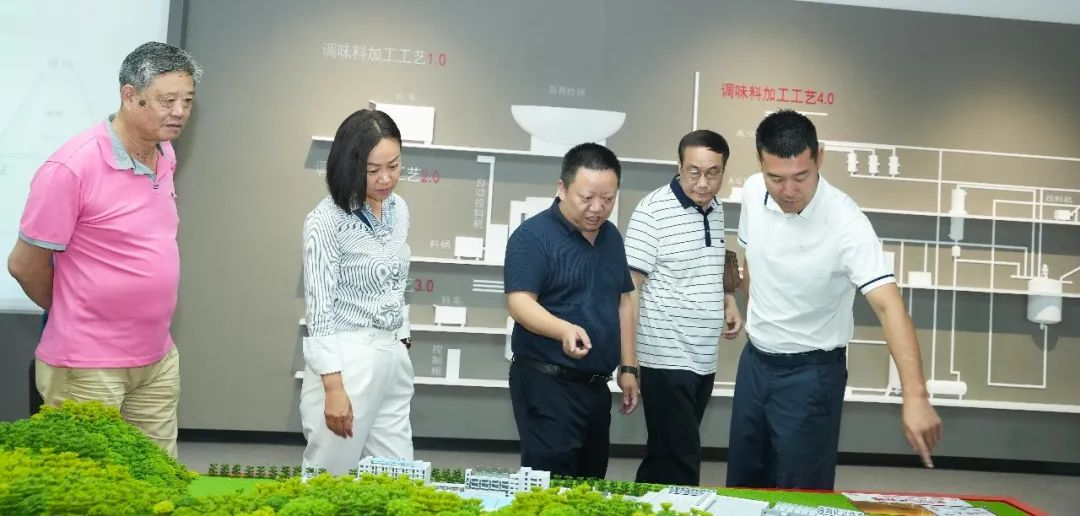 热烈欢迎中国调味品协会副会长白燕女士一行参访聚慧餐调